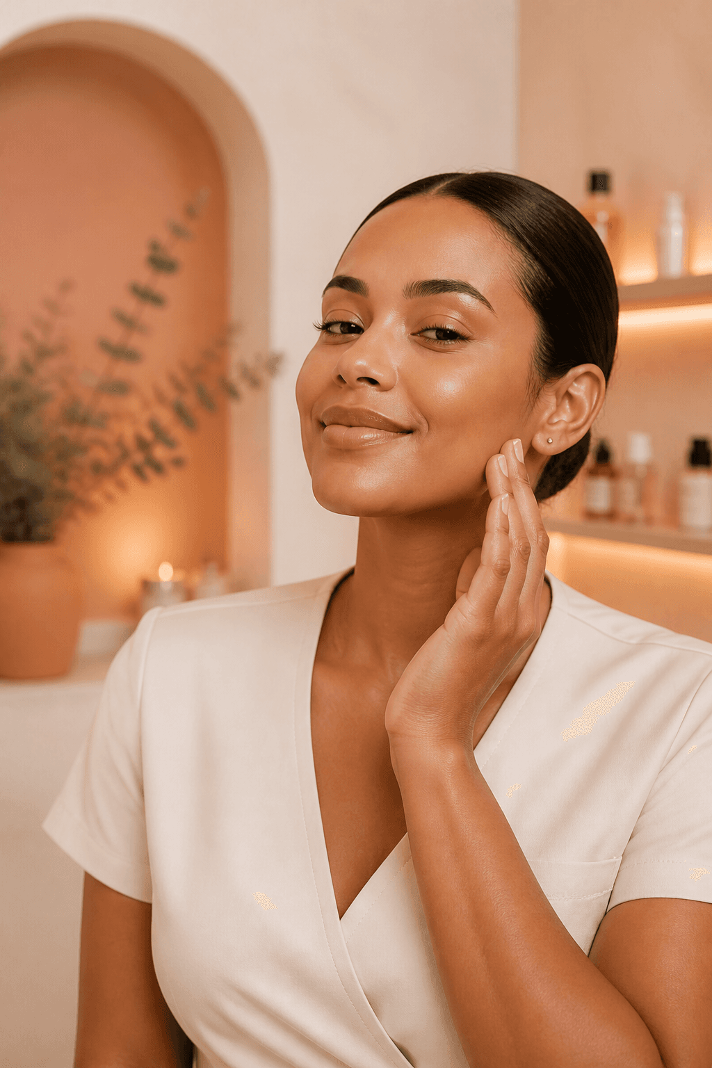 Esthetician website example