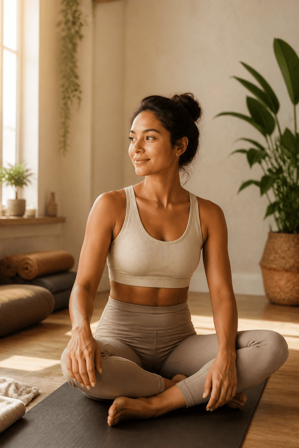 Yoga coach website example